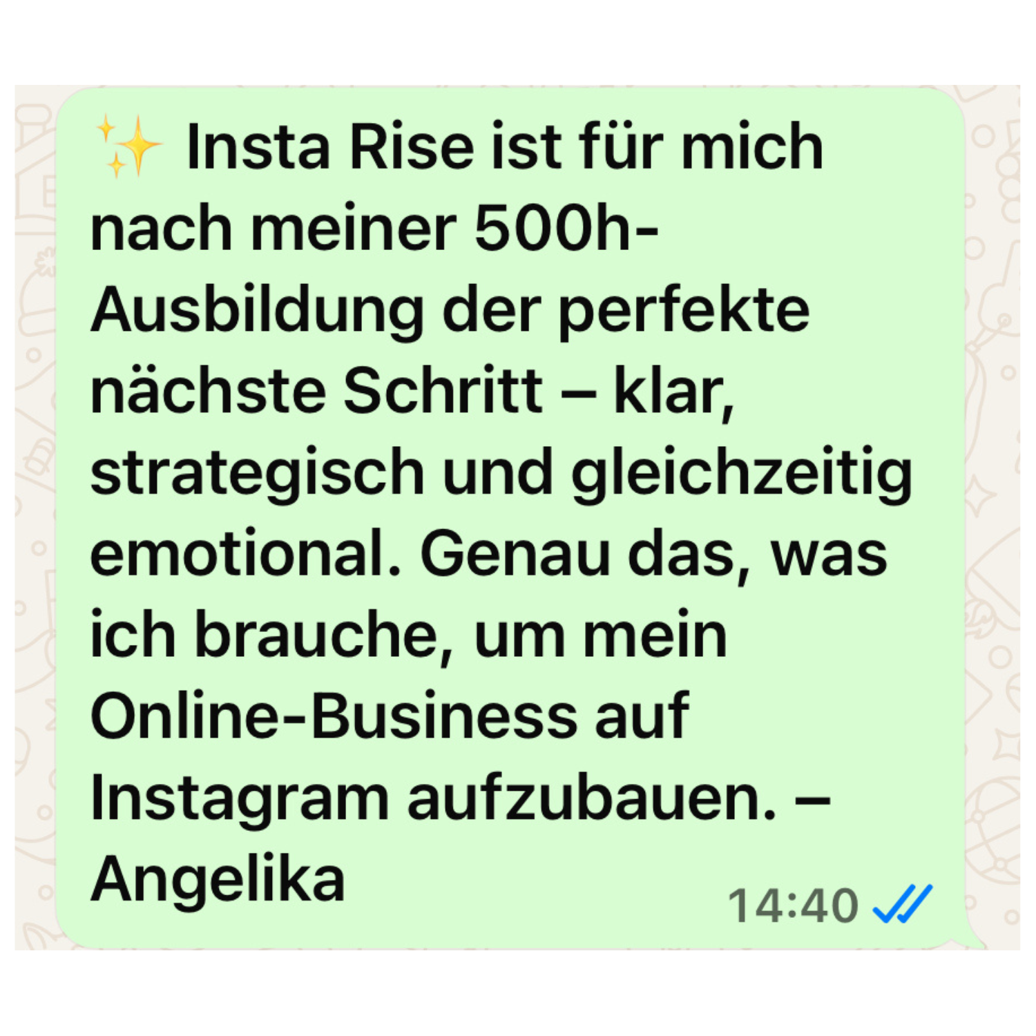 Angelika K. 500h Yogalehrerin
