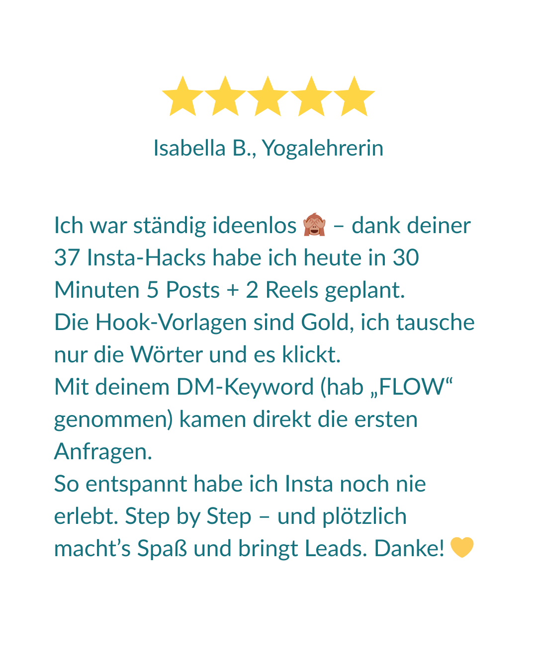 Insta Hacks Feedback