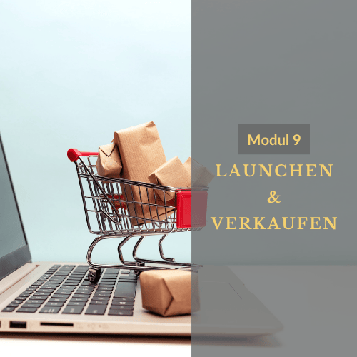 Modul 9: Launch & Verkaufen – Starte durch und meistere deinen ersten Verkauf